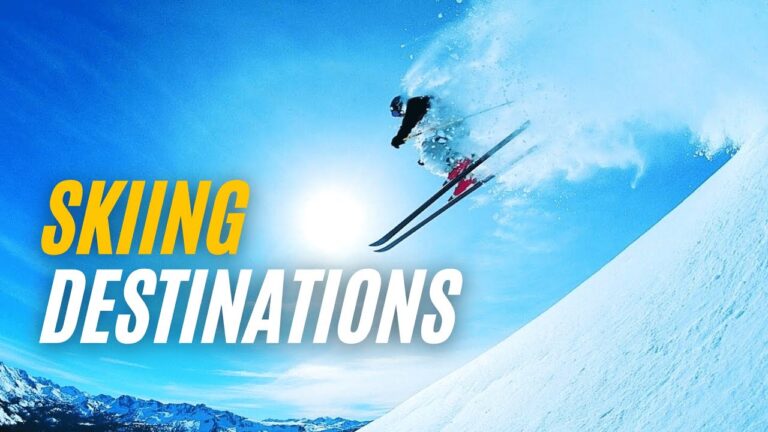 Skiing THROUGH a Mountain?? ULTIMATE Skiing Destinations!