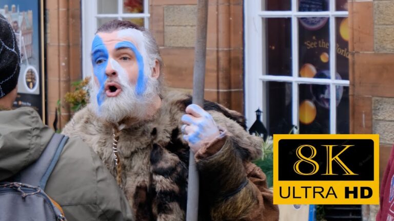 Edinburgh Scotland 8K, cinematic video of best places to visit