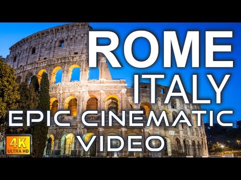 ROME ITALY Epic Cinematic Video 4k