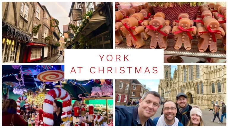 VLOGMAS 2022 – CHRISTMAS IN YORK – THE SHAMBLES, BETTY'S TEA ROOMS, CHRISTMAS MARKET