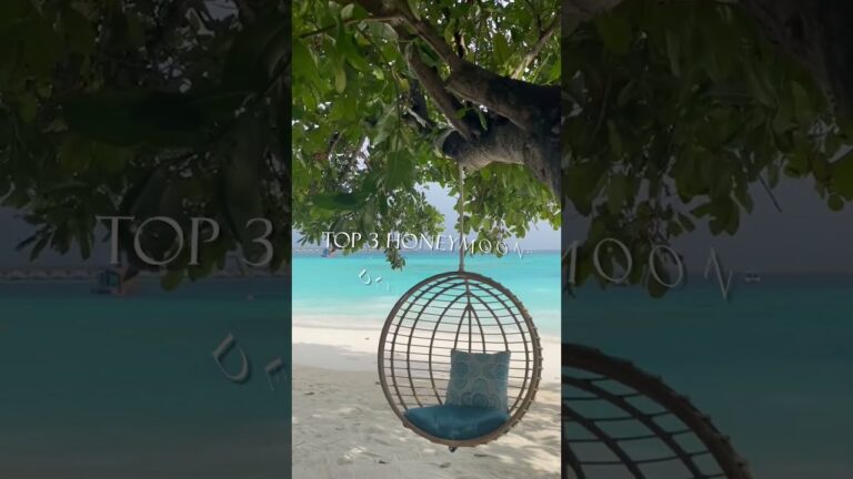 Top 3 Honeymoon Destinations 👩🏻‍🤝‍👨🏼💕