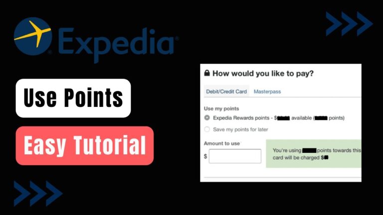 How to Use Points in Expedia !