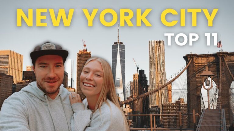 Top 11 Things To Do in NEW YORK CITY As a FIRST-TIME VISITOR