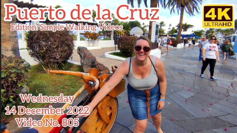 TENERIFE 🏝️ Puerto de la Cruz Canary Islands 14 December 2022 Teneriffa Kanarische Inseln Canarias