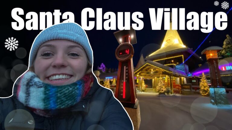 Santa Claus Village and Arctic museum 🎅🏻❄️ | Rovaniemi, Finland 🇫🇮