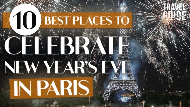 New Year’s Eve in Paris, France in 2023! Arc de Triomphe and more…