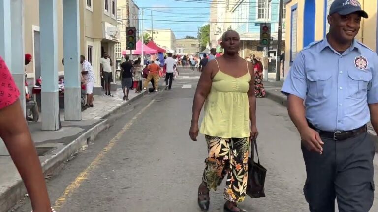Christmas Eve in St. John’s Antigua and Barbuda 24 December 2022