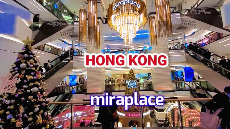 Hong Kong | Mira Place Shopping Mall Christmas Walk Tour 2022 #Christmas