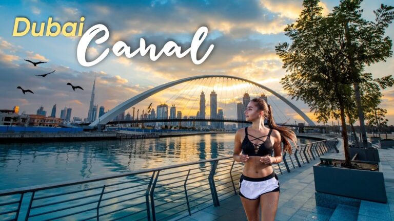 Dubai UAE – Walk Around Dubai Water Canal, The City's Most Unique Tourist Attractions!
