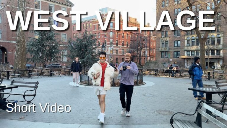 NEW YORK CITY Walking Tour [4K] – WEST VILLAGE (Short Video)