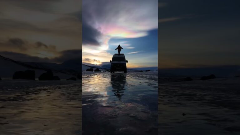 Wait for it!!! 😳 #Iceland #PolarClouds