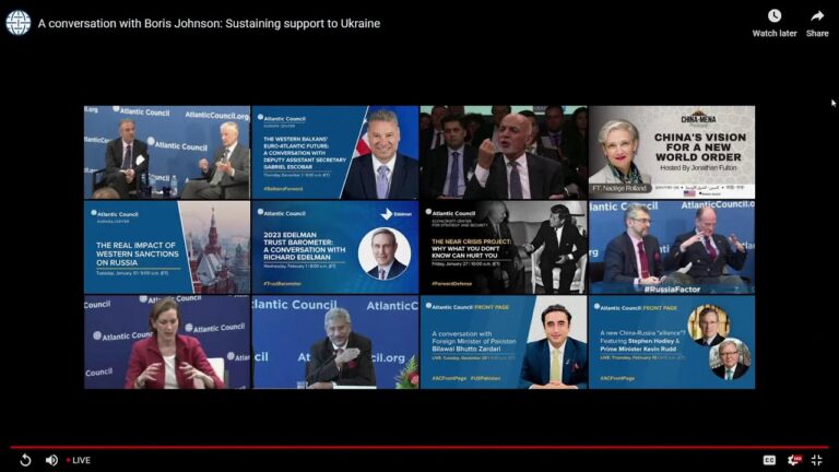 Boris Johnson Speaks on Ukraine in Washington D.C. LIVE