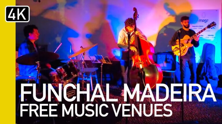 Funchal, Madeira Portugal 2023 | Where to see Live Music (with captions)