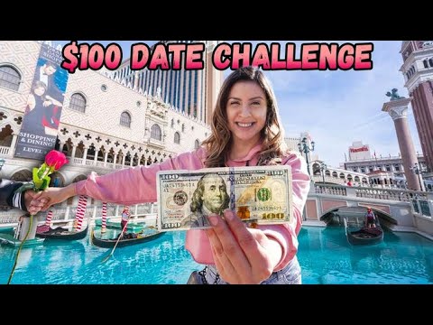 $100 DATE CHALLENGE in LAS VEGAS