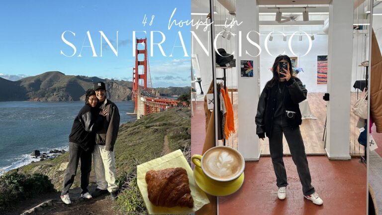48 hours in San Francisco: vintage shopping + cafe hopping 🥐