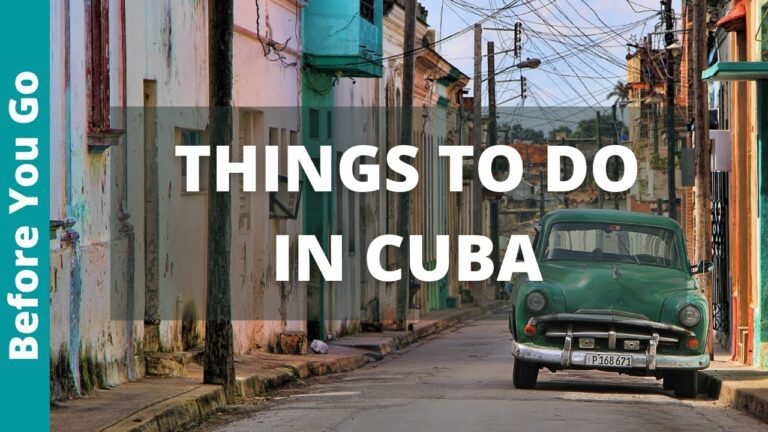 9 BEST Places to Visit in Cuba (& Things to do) | Cuba Attractions Travel Guide | Caribbean Tourism