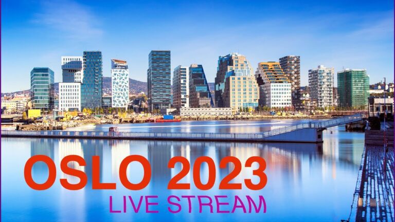 Live Oslo Norway walking and talking 2023 🇳🇴 Metro station – Post office #osloelsa67