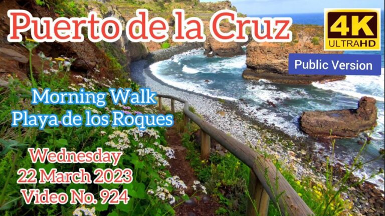 TENERIFE 🏝️ Puerto de la Cruz Canary Islands 22 March 2023 Teneriffa Kanarische Inseln Canarias