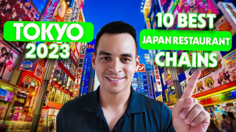Japanese Food Tours : 10 AMAZING Tokyo Restaurant Chains You MUST TRY!