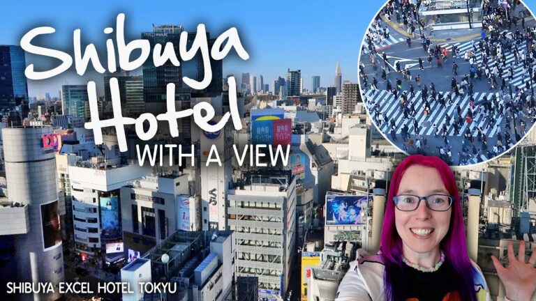 Shibuya Excel Hotel Tokyu – Hotel with a View of Shibuya Crossing in Tokyo