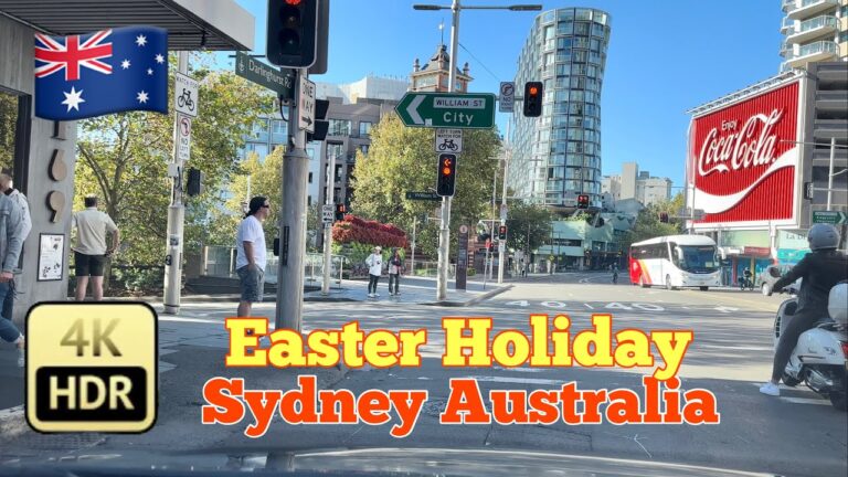 Sydney Australia [4K HDR City Suburbs  Driving Tour ] Double bay To Kings Cross, Potts Point