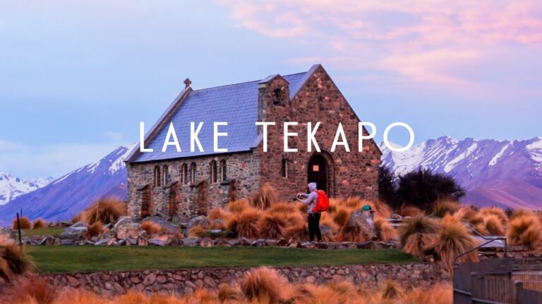 LAKE TEKAPO | NEW ZEALAND | ROAD TRIP | CINEMATIC VIDEO