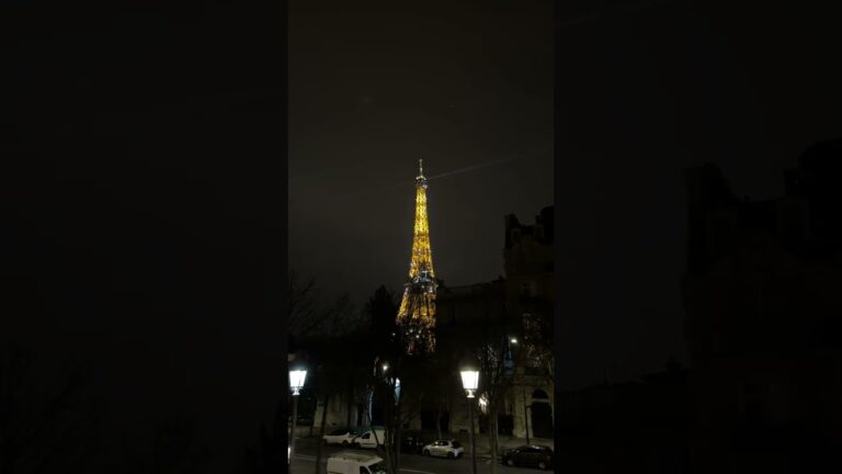 Eiffel Tower Photo Spot Part 2 – Avenue de Camoens🗼❤️ #paris #eiffeltower #travel #travelcouple