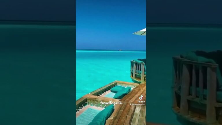 Maldives #maldives #amazing #travelbag434 #beautiful #sea #blue #travel #nature #shortvideo