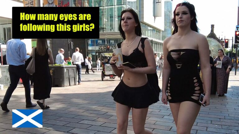 🏴󠁧󠁢󠁳󠁣󠁴󠁿 [PUBLIC REACTIONS] Glasgow's Girls | Scotland 2023【4K】