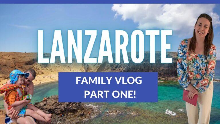 Playa Blanca Lanzarote Vlog Part One ✈️ Arabella's, Liken, Aqualava Water Park and a Private Chef!