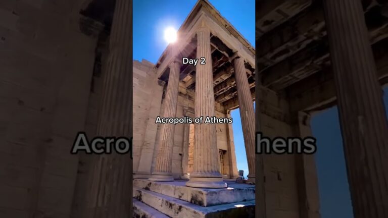 Spend three days in Athens