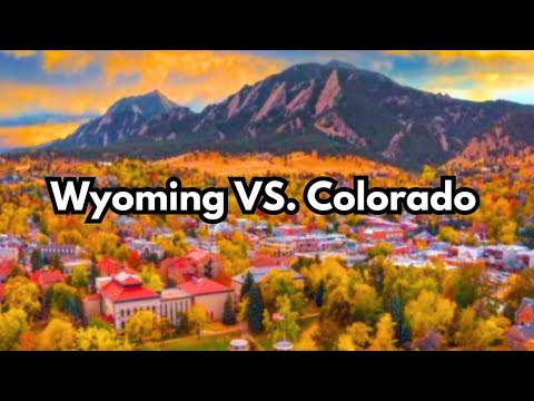 Wyoming versus Colorado. So Close Yet So Far.