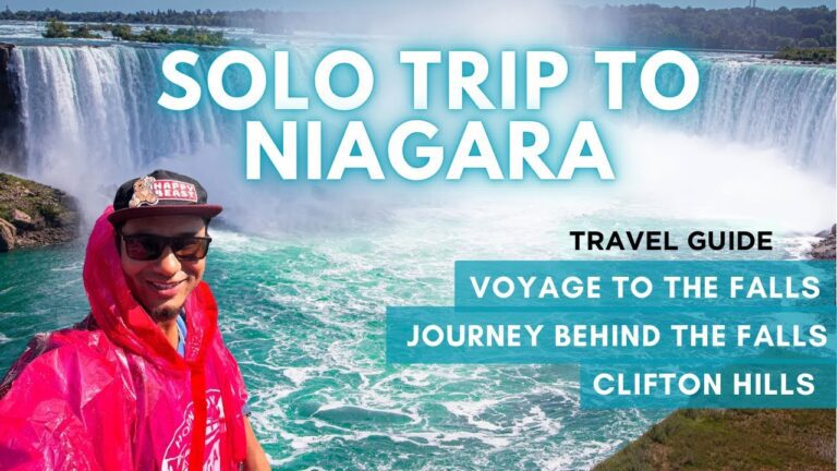 Solo Trip to Niagara Falls | Travel Guide | Niagara Cruise l Journey Behind the Falls