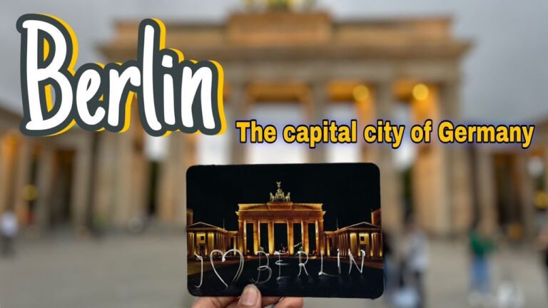 Berlin City Tour | Berlin Vlog Hindi | Life in Germany | Germany 4K Video | Night life berlin |