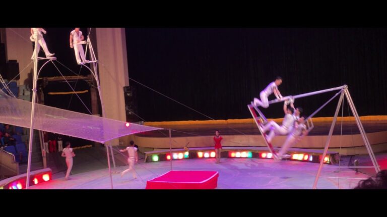 North Korean Trapeze in 4K
