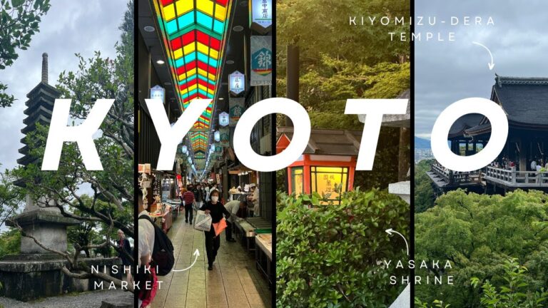 Discover the Magic of Kyoto: Nishiki Market, Gion District, Kiyomizu-dera Temple & Yasaka Shrine