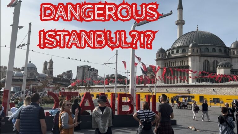 🚨 Is Istanbul SAFE for tourists?? 😳 2023 update – safety tips! 🇹🇷