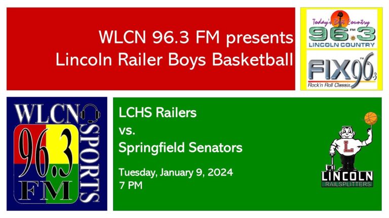 1/9/24 – LCHS Railer boys basketball vs. Springfield