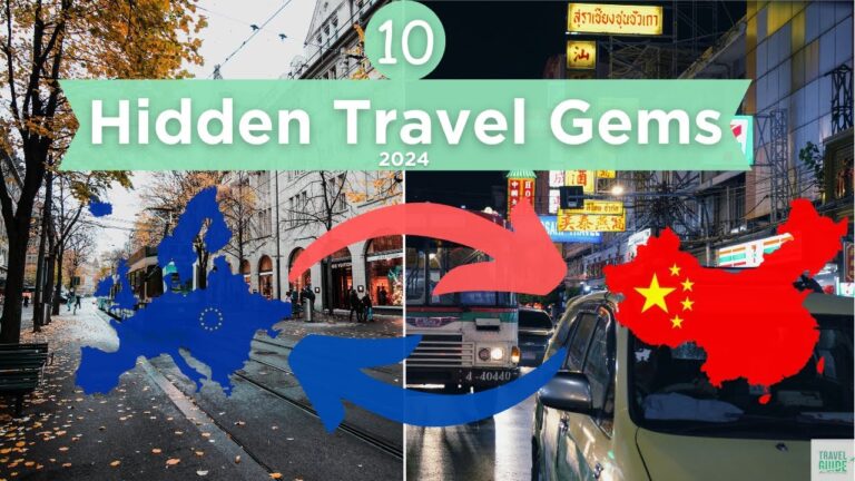Top 10 Hidden Travel Gems | From Europe to Asia with Travel Guide Official #travel #traveltips