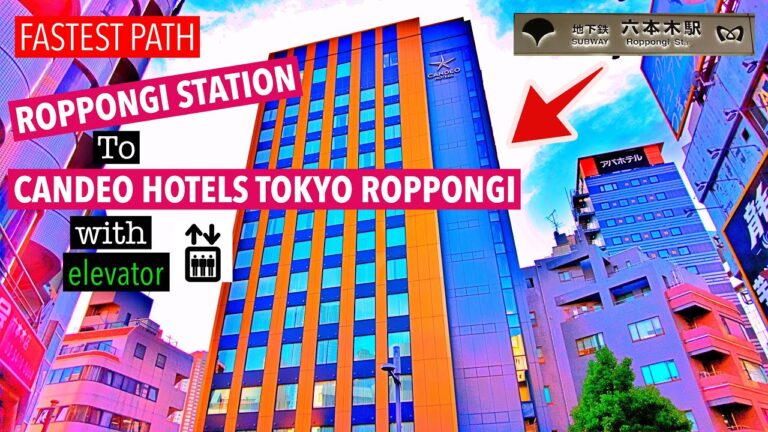 PATH to Candeo Hotels Tokyo Roppongi from Roppongi Station (Haneda/Narita Airport)