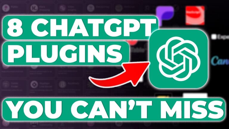8 BEST ChaptGPT Plugins For 2024