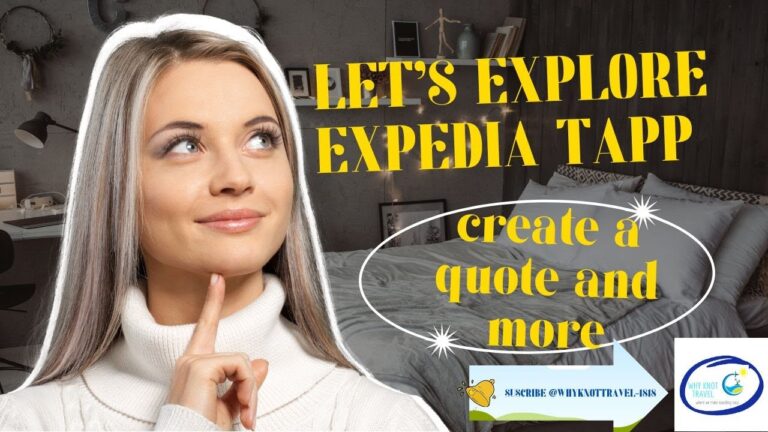 Expedia Tapp Let's Explore 'create a quote and more” with Platinum Deidre Norton 7/12/24