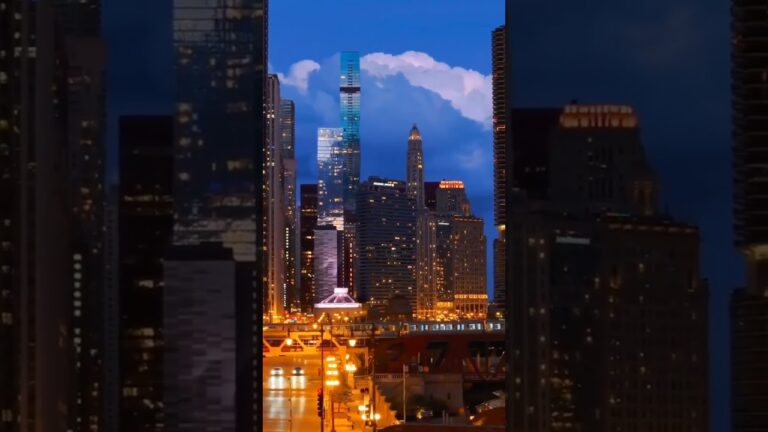 Rare drone coverage of Chicago you don't see before #shorts  #youtubeshorts #ytshorts  #travelvideo