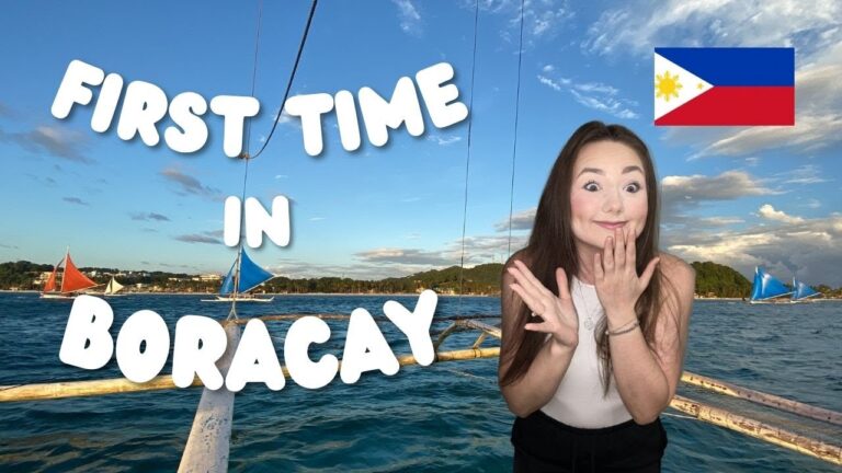 First time in Boracay- Travel Vlog, First sunset and exploring the beaches!