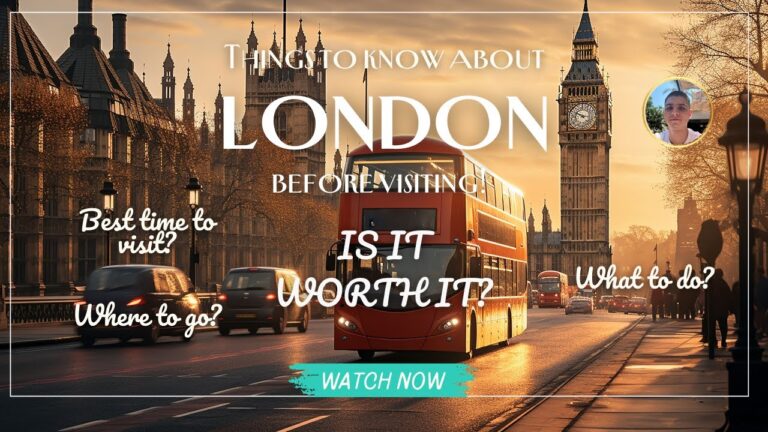 This First-Time Visitors London Travel Guide will help you !