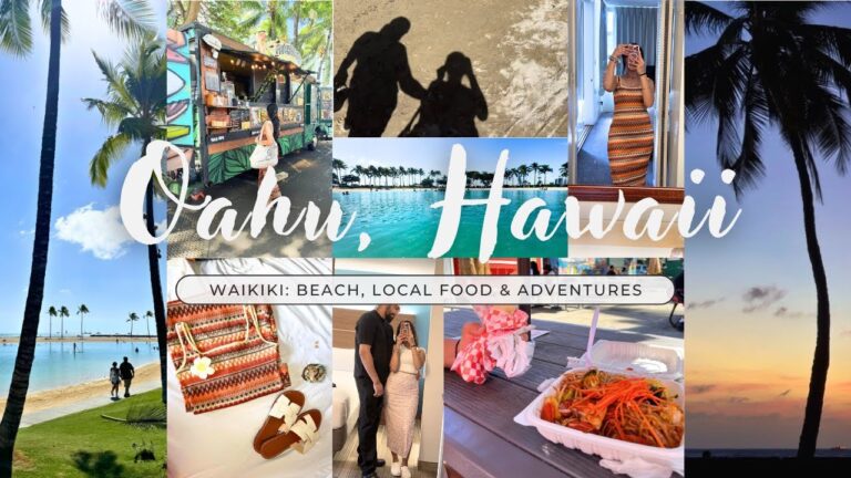 HAWAI'I VLOG: first time in Oahu – exploring Waikiki, trying local food & adventures | Oahu Day 1