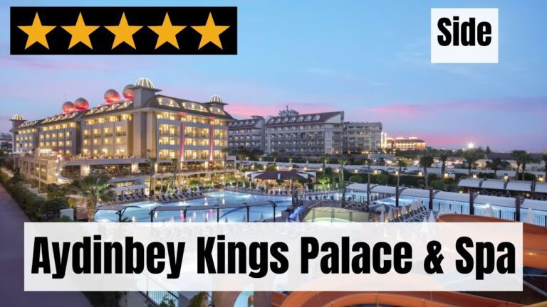 Aydınbey King's Palace & Spa Hotel Side in Turkey | Review