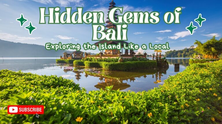 Hidden Gems of Bali – Exploring the Island Like a Local! – Travel Video