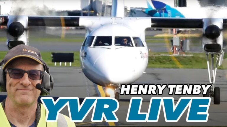 [PART 1] Vancouver Airport YVR LIVE plane spotting with Henry Tenby | March 13 2025