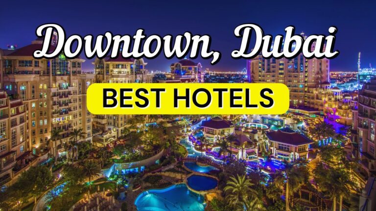 5 BEST HOTELS in Downtown, Dubai | Travel Guide 2025